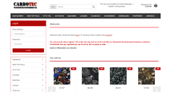 Desktop Screenshot of carbotec-shop.com